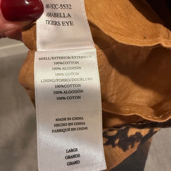 Rails Arabella Tigers Eye Dress, Size Large, EUC - Picture 8 of 8